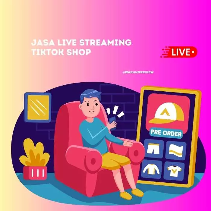 Jasa Live Streaming Tiktok Shop