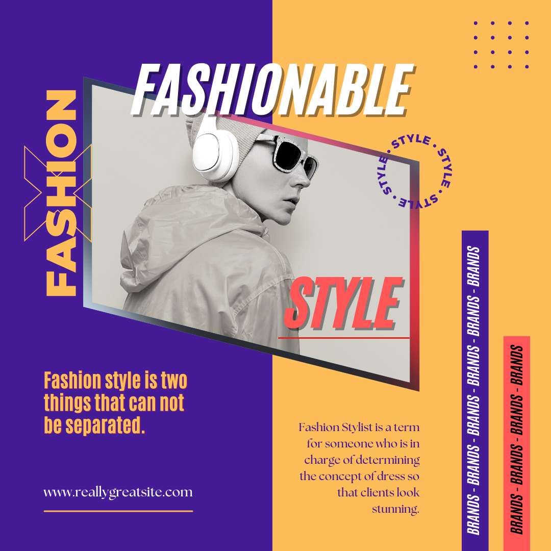 Template Feed Instagram Fashionable Brand