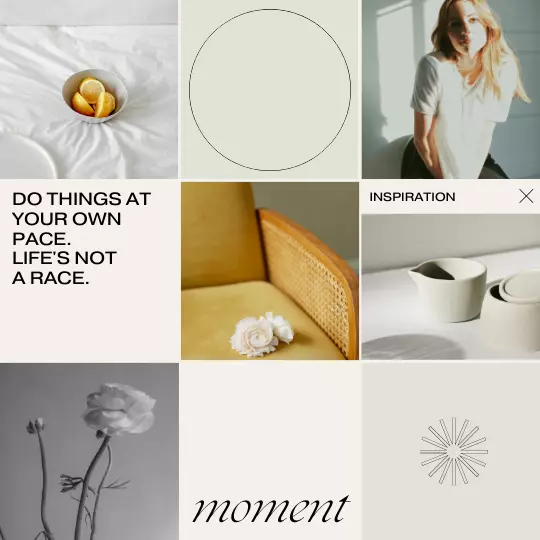 Template Grid Instagram Photo Collage 